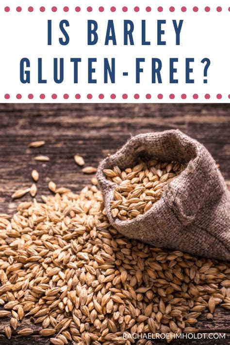 is gluten found in barley